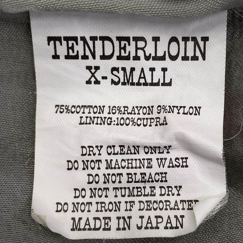TENDERLOIN テンダーロイン T-SOUVENIR JKT スーベニア ジャケット ネイビー系 XS【中古】