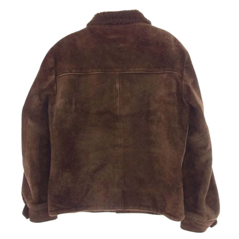 TENDERLOIN テンダーロイン T-SADDLE SUEDE JKT サドル スエード ジャケット ブラウン系 XS【中古】