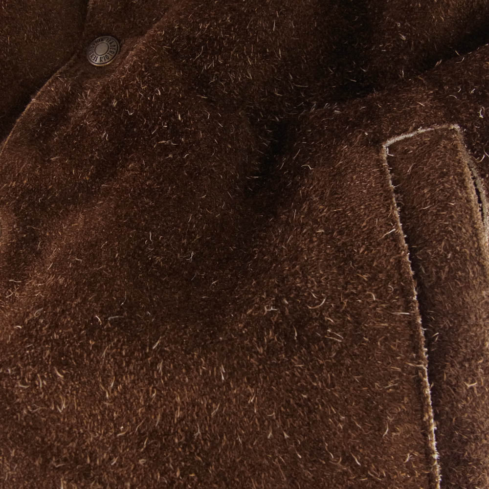 TENDERLOIN テンダーロイン T-SADDLE SUEDE JKT サドル スエード ジャケット ブラウン系 XS【中古】