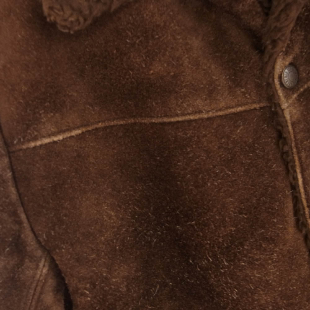 TENDERLOIN テンダーロイン T-SADDLE SUEDE JKT サドル スエード ジャケット ブラウン系 XS【中古】