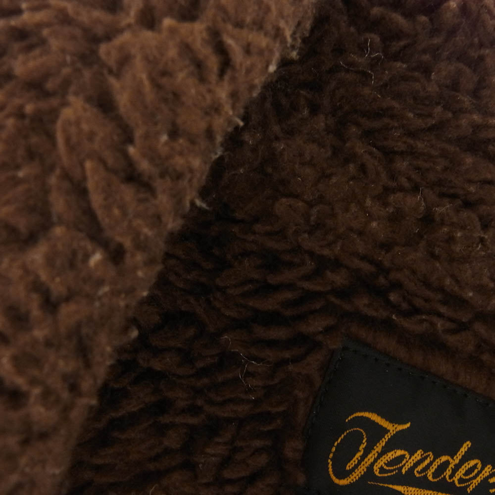 TENDERLOIN テンダーロイン T-SADDLE SUEDE JKT サドル スエード ジャケット ブラウン系 XS【中古】