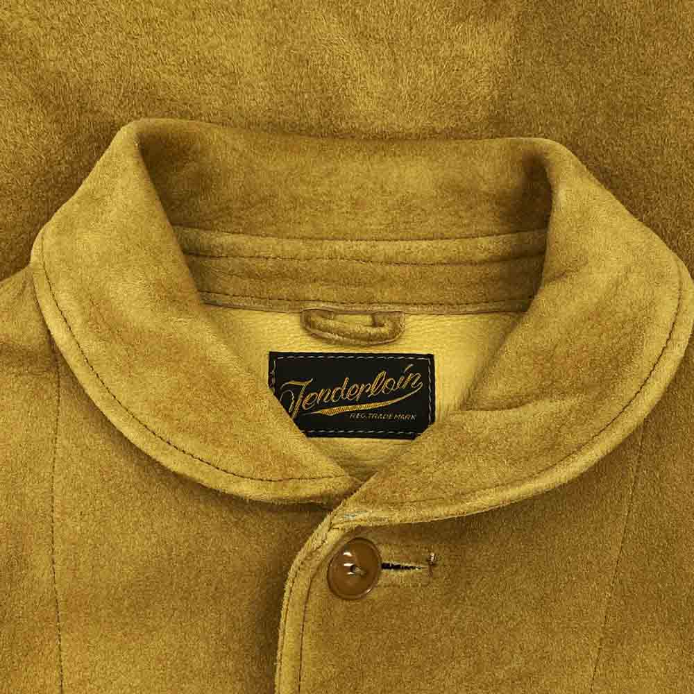 TENDERLOIN テンダーロイン T-DEERSKIN JACKET ディアスキン ジャケット ブラウン系 S【中古】