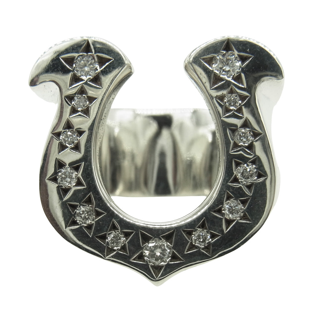 TENDERLOIN テンダーロイン 【新品仕上げ済】T-H.S RING ホースシュー リング シルバー系 13号程度【極上美品】【中古】