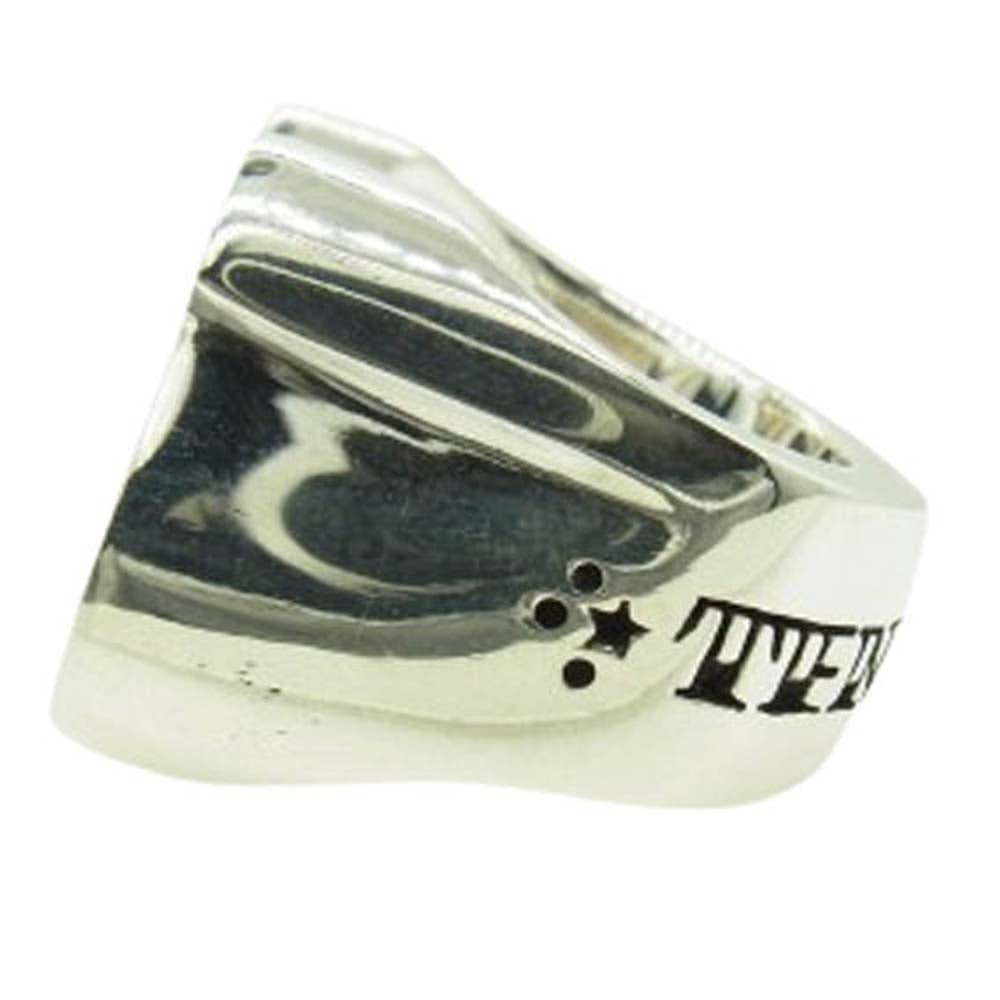 TENDERLOIN テンダーロイン 【新品仕上げ済】T-H.S RING ホースシュー リング シルバー系 13号程度【極上美品】【中古】