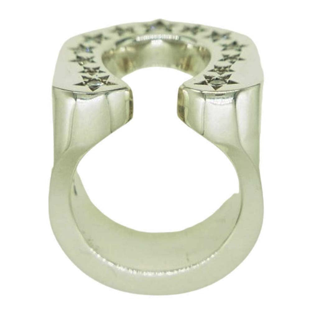 TENDERLOIN テンダーロイン 【新品仕上げ済】T-H.S RING ホースシュー リング シルバー系 13号程度【極上美品】【中古】