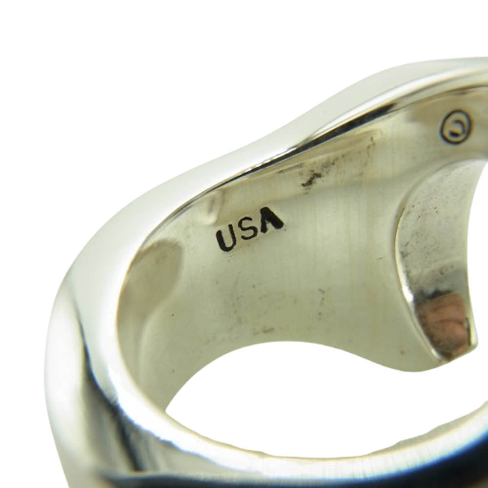 TENDERLOIN テンダーロイン 【新品仕上げ済】T-H.S RING ホースシュー リング シルバー系 13号程度【極上美品】【中古】