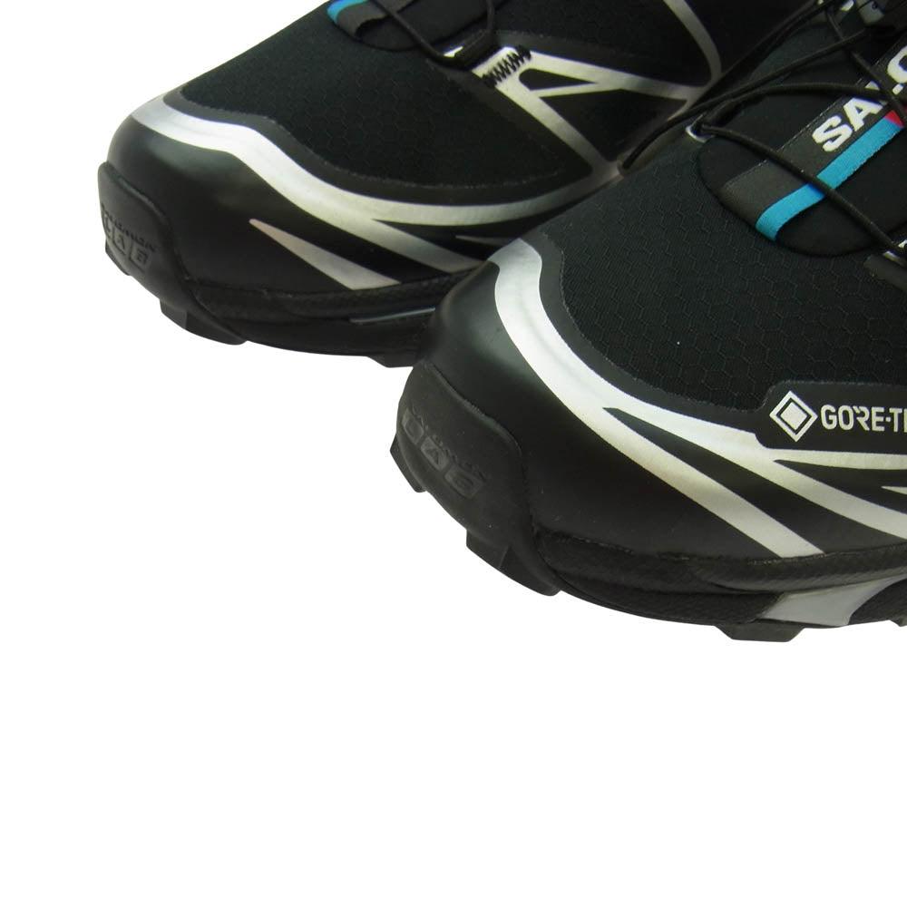 salomon サロモン 474506 XT-6 GTX GORE-TEX ゴアテックス ローカット スニーカー ブラック系 27cm【新古品】【未使用】【中古】