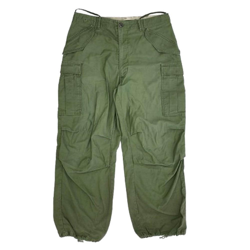 ヴィンテージ DSA100-68-C-2627 60s 68年製 US ARMY M-65 フィールド カーゴ パンツ カーキ系 M【中古】