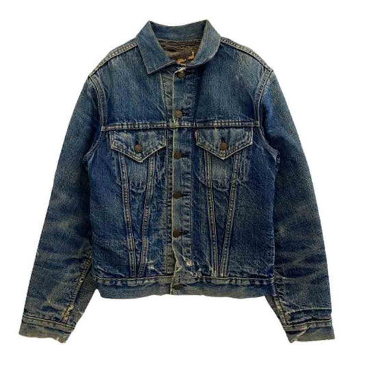 Levi's リーバイス 60s 70505 BIGE 4th フォース ブランケット付き デニム ジャケット インディゴブルー系【中古】
