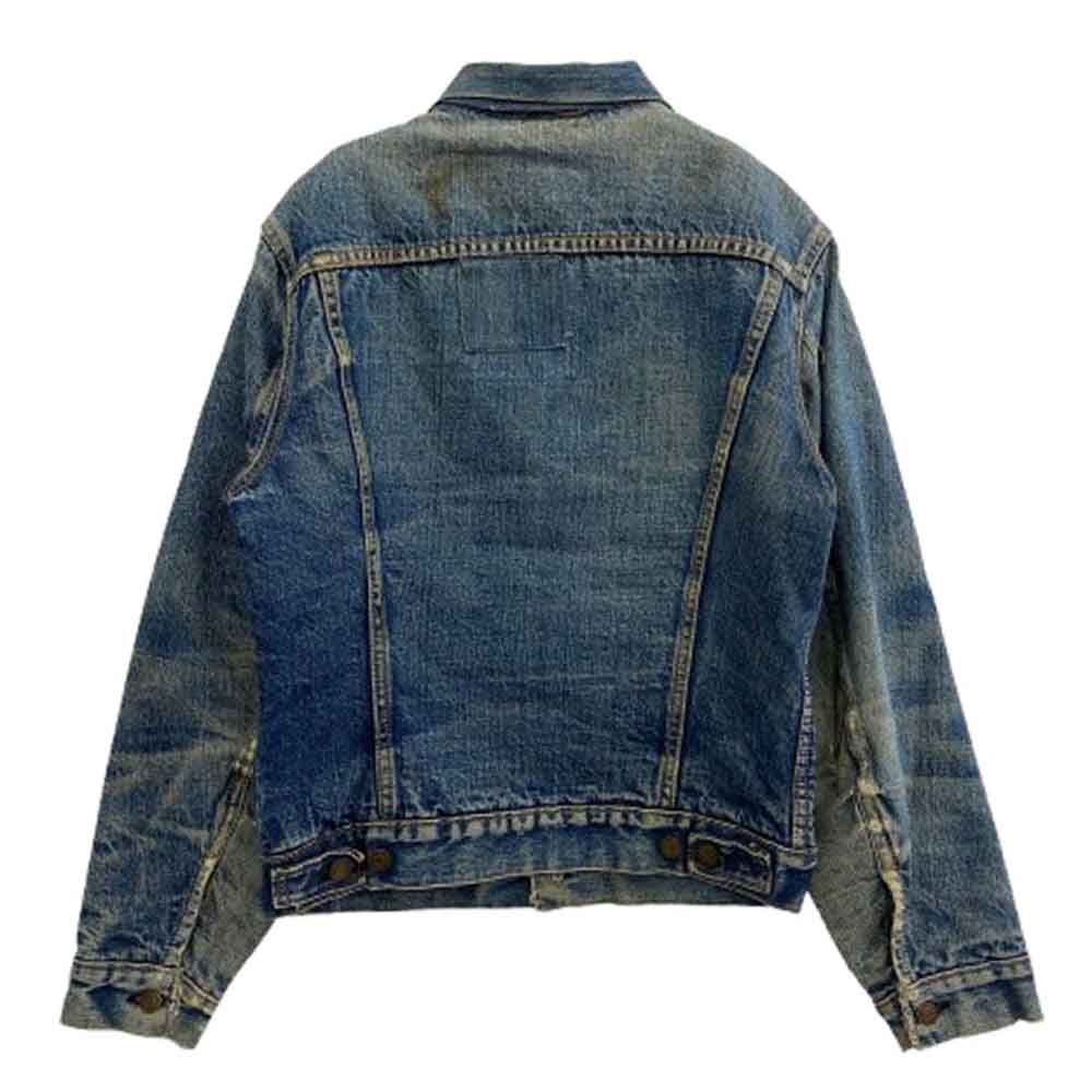Levi's リーバイス 60s 70505 BIGE 4th フォース ブランケット付き デニム ジャケット インディゴブルー系【中古】