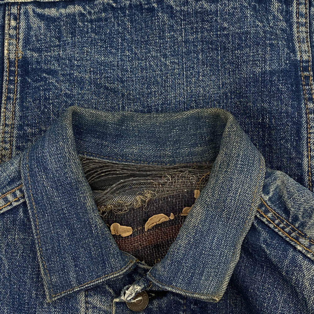 Levi's リーバイス 60s 70505 BIGE 4th フォース ブランケット付き デニム ジャケット インディゴブルー系【中古】