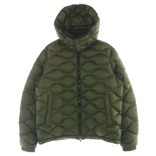 MONCLER モンクレール C20914131805 MORANDIERES モランディエール ダウン ジャケット カーキ系 5【中古】