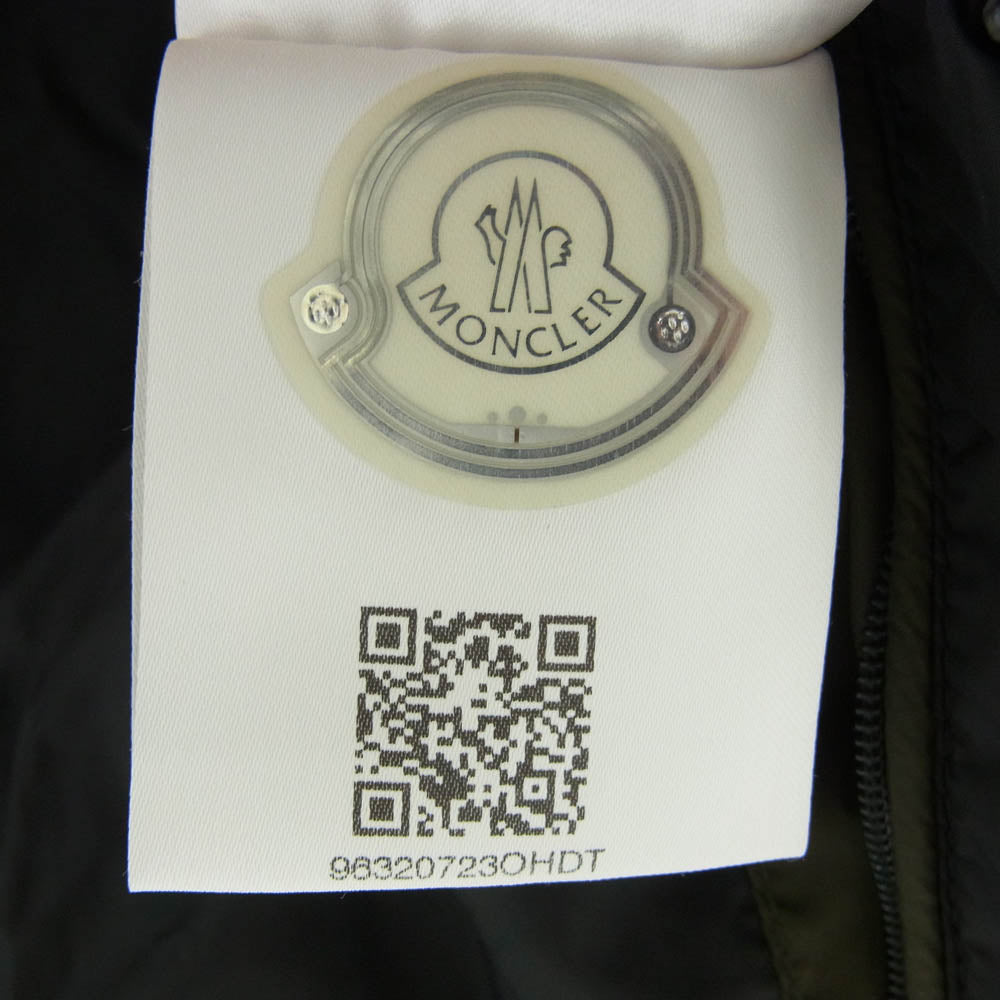 MONCLER モンクレール C20914131805 MORANDIERES モランディエール ダウン ジャケット カーキ系 5【中古】