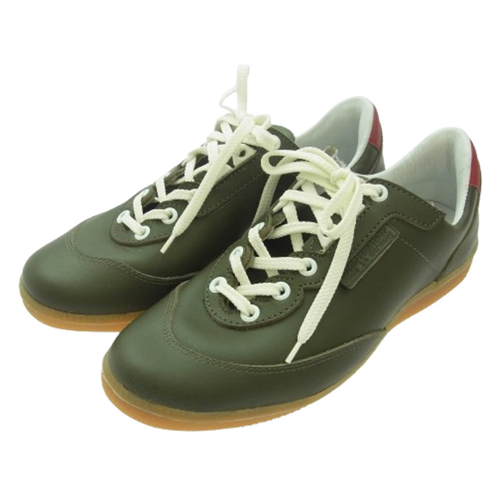 ディアザムラーソロ 71759-61-0671759 Schwarzenbacher 1759 CLASSIC LACED UP VTG LEATHER OLIVE クラシック レースアップ レザー シューズ グリーン系 40【極上美品】【中古】