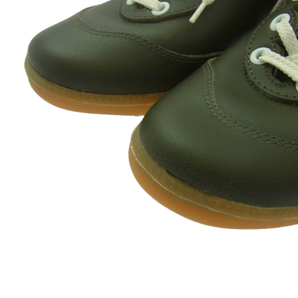 ディアザムラーソロ 71759-61-0671759 Schwarzenbacher 1759 CLASSIC LACED UP VTG LEATHER OLIVE クラシック レースアップ レザー シューズ グリーン系 40【極上美品】【中古】