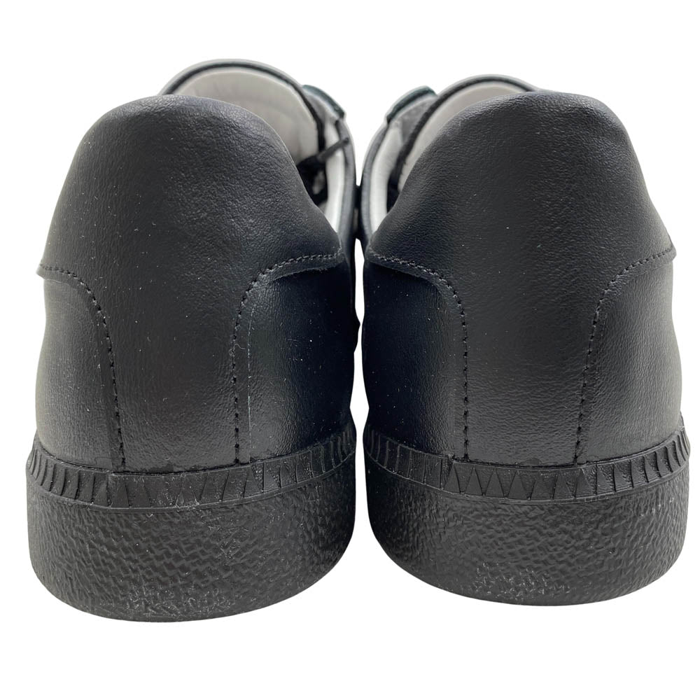 ディアザムラーソロ 71760-02-1271760 Schwarzenbacher 1760 BW GYM SHOES BLACK ジャーマントレーナー レザー スニーカー ジムシューズ ブラック系 40【極上美品】【中古】