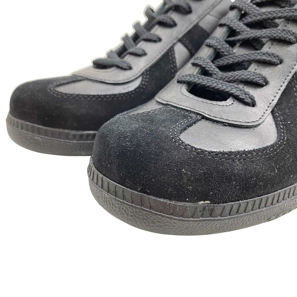 ディアザムラーソロ 71760-02-1271760 Schwarzenbacher 1760 BW GYM SHOES BLACK ジャーマントレーナー レザー スニーカー ジムシューズ ブラック系 40【極上美品】【中古】