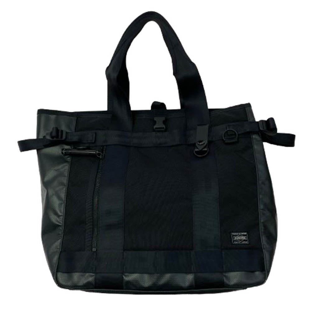 PORTER ポーター 703-07966 HEAT ヒート TOTE BAG トートバッグ ブラック系【中古】