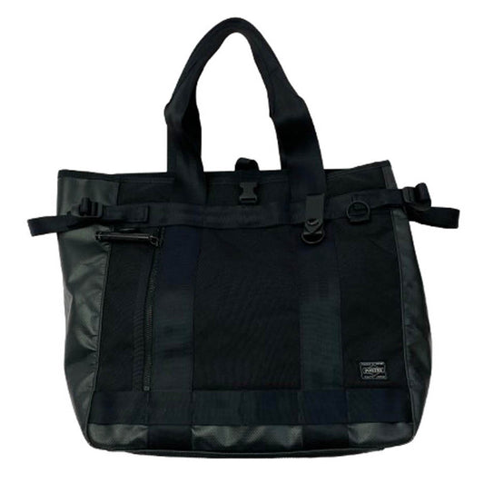 PORTER ポーター 703-07966 HEAT ヒート TOTE BAG トートバッグ ブラック系【中古】