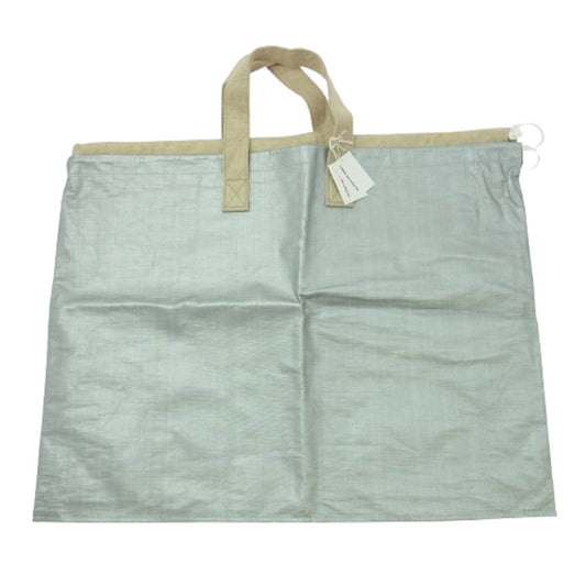 COMME des GARCONS コムデギャルソン GA-K206-051-2-1 ビッグ シルバー トートバッグ シルバー系 ベージュ系【中古】