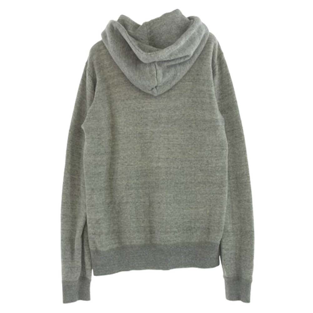 HYSTERIC GLAMOUR ヒステリックグラマー 4CF-1561 フロントロゴプリント パーカー グレー グレー系 S【中古】