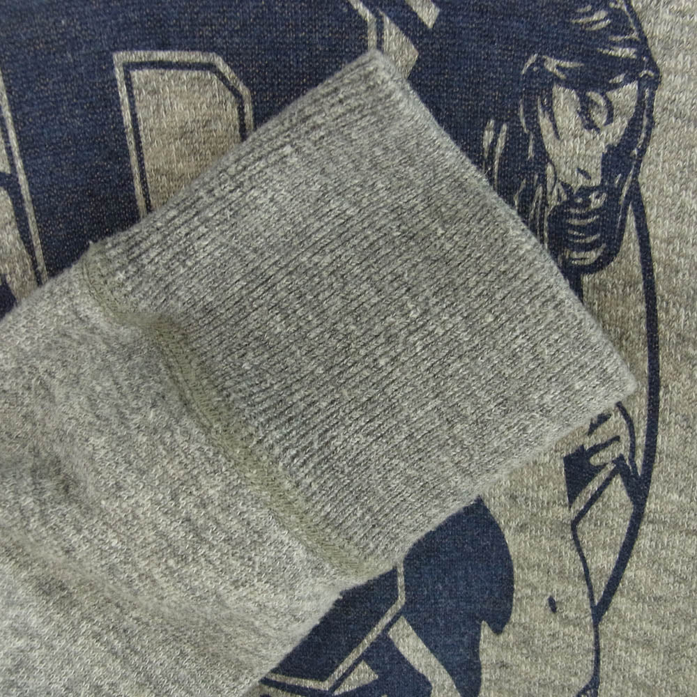 HYSTERIC GLAMOUR ヒステリックグラマー 4CF-1561 フロントロゴプリント パーカー グレー グレー系 S【中古】