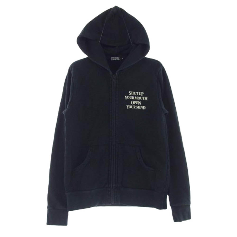 HYSTERIC GLAMOUR ヒステリックグラマー 0293CF08 ガールプリント フルジップ パーカー ブラック ブラック系 M【中古】