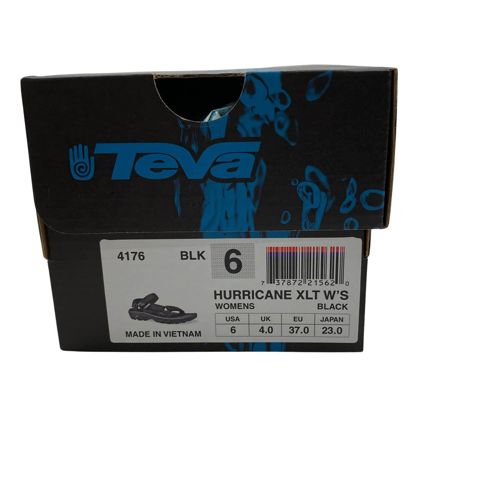 テバ HURRICANE XLT ハリケーン ストラップ サンダル ブラック系 23cm【中古】