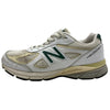 NEW BALANCE ニューバランス 23AW U990TC4 990V4 White Green ホワイト グリーン ローカット スニーカー ホワイト系 グリーン系 28cm【中古】