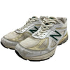 NEW BALANCE ニューバランス 23AW U990TC4 990V4 White Green ホワイト グリーン ローカット スニーカー ホワイト系 グリーン系 28cm【中古】