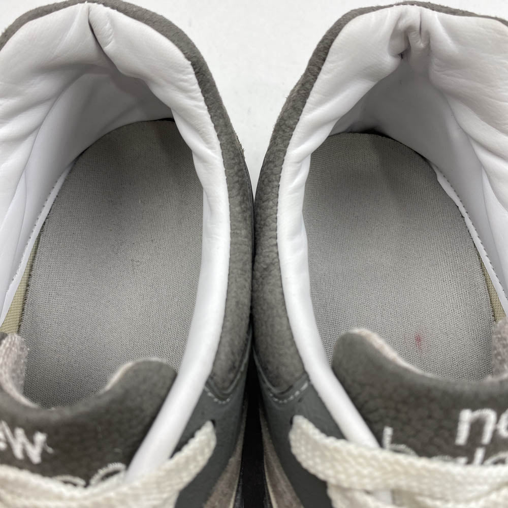 NEW BALANCE ニューバランス M997 GY USA製 M997GY Gray ローカット スニーカー グレー グレー系 28.5cm【中古】