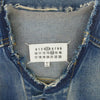MAISON MARGIELA メゾンマルジェラ 22AW SI1AM0006 S30561 Collarless Denim Trucker 四つタグ ノーカラー デニムジャケット インディゴブルー系 46【中古】