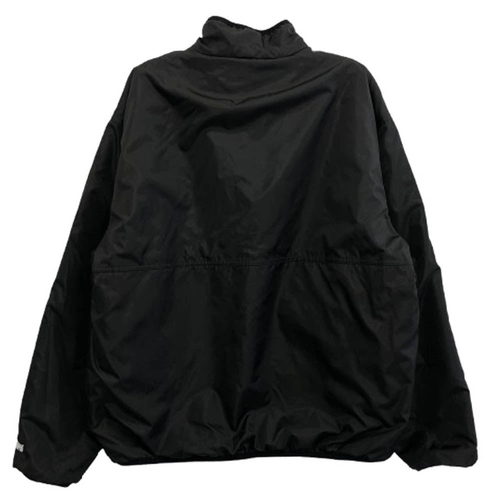 Supreme シュプリーム Geo Reversible WINDSTOPPER Fleece Jacket Black ゲオ リバーシブル ウインドストッパー フリース ジャケット ブラック系 L【中古】