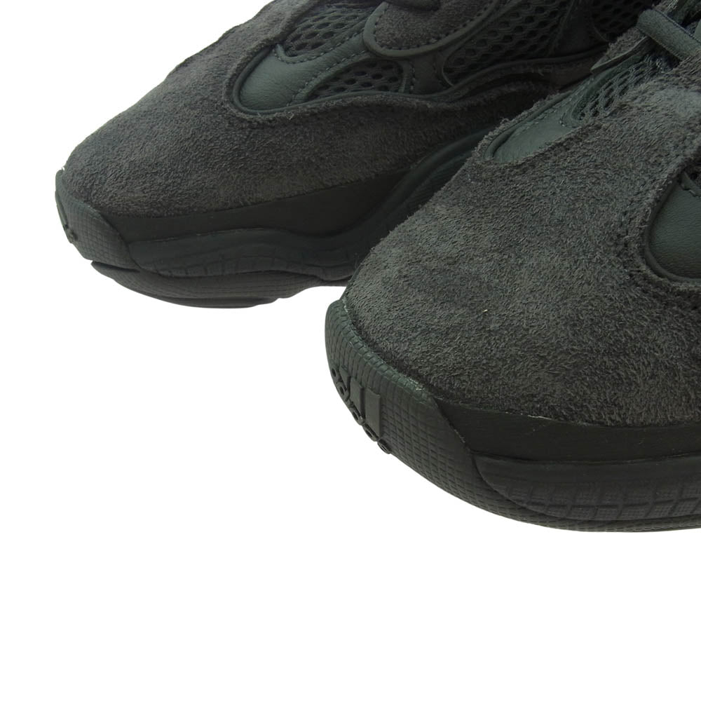 adidas アディダス F36640 YEEZY 500 Utility Black イージー500 ユーティリティ ブラック ローカット スニーカー ブラック系 30cm【極上美品】【中古】