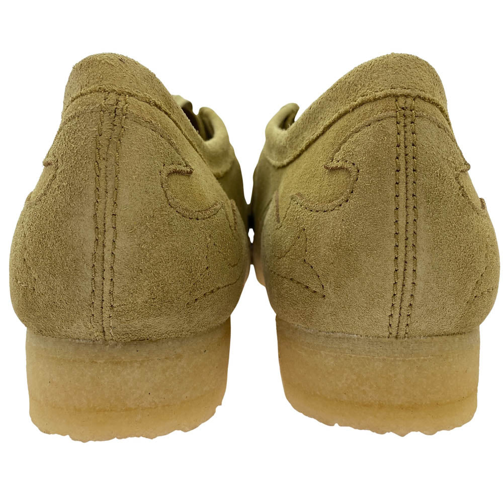 Supreme シュプリーム 23SS Clarks Originals Wallabee クラークス オリジナルス ワラビー シューズ ライトブラウン系 UK10.5【極上美品】【中古】