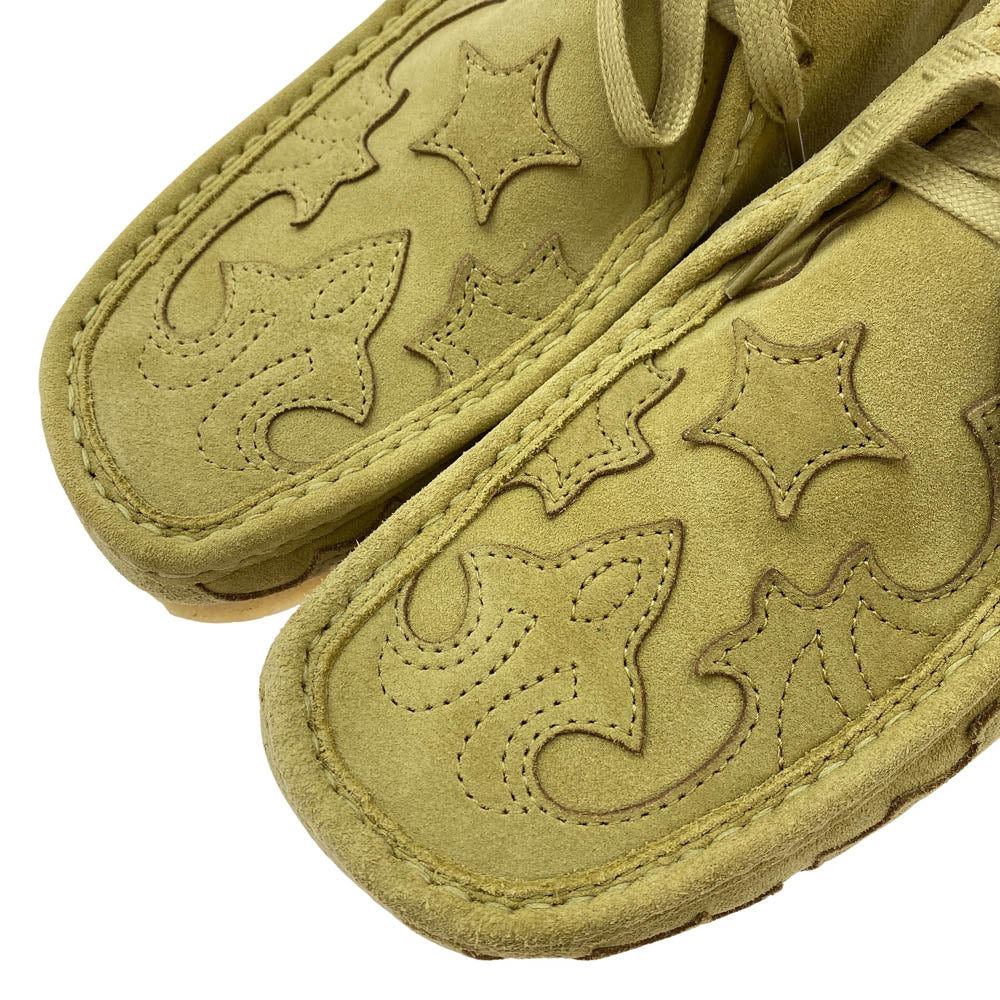 Supreme シュプリーム 23SS Clarks Originals Wallabee クラークス オリジナルス ワラビー シューズ ライトブラウン系 UK10.5【極上美品】【中古】