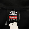 Supreme シュプリーム 23SS Umbro Snap Sleeve Jacket アンブロ スナップ スリーブ トラック ジャケット ブラック系 XL【極上美品】【中古】