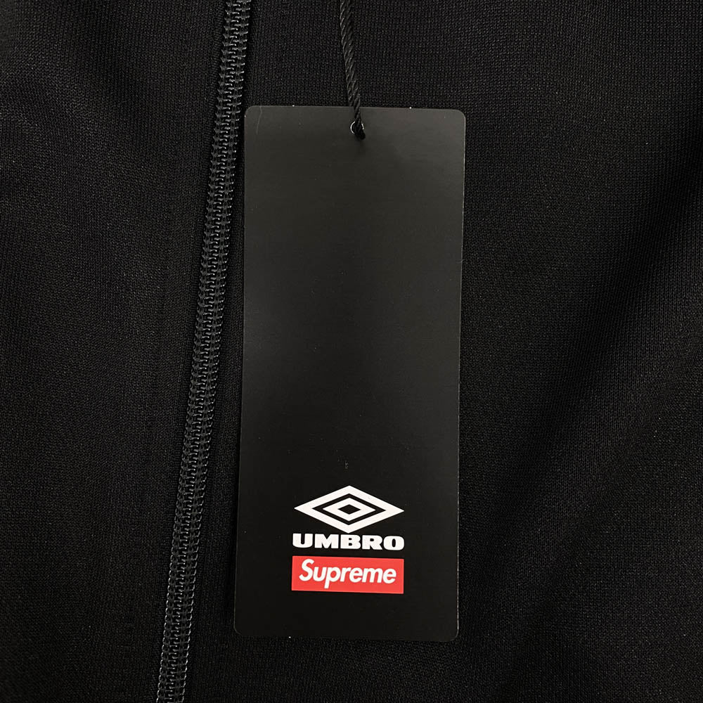 Supreme シュプリーム 23SS Umbro Snap Sleeve Jacket アンブロ スナップ スリーブ トラック ジャケット ブラック系 XL【極上美品】【中古】