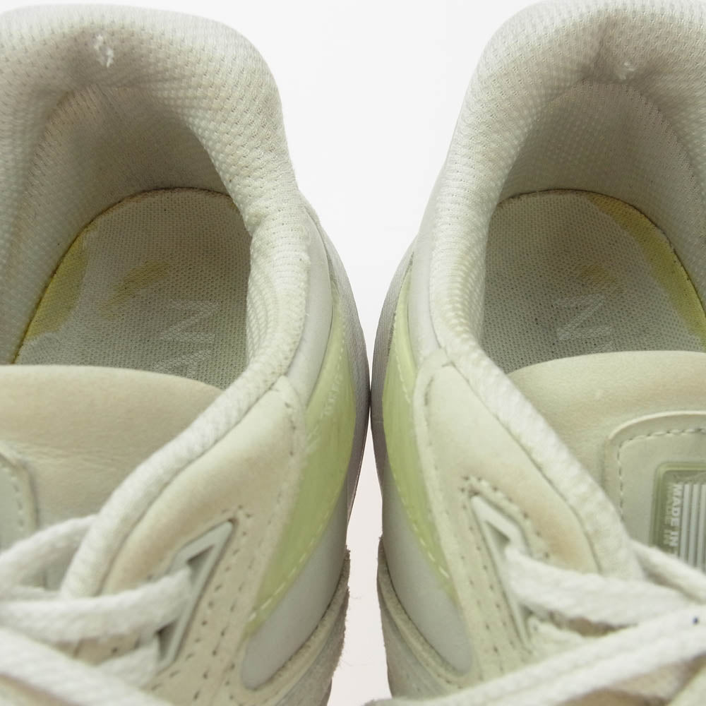 JUNYA WATANABE COMME des GARCONS MAN ジュンヤワタナベコムデギャルソンマン M990JW5 ×NEW BALANCE ニューバランス 990V5 ジュンヤワタナベ ローカット スニーカー ベージュ系 29cm【中古】