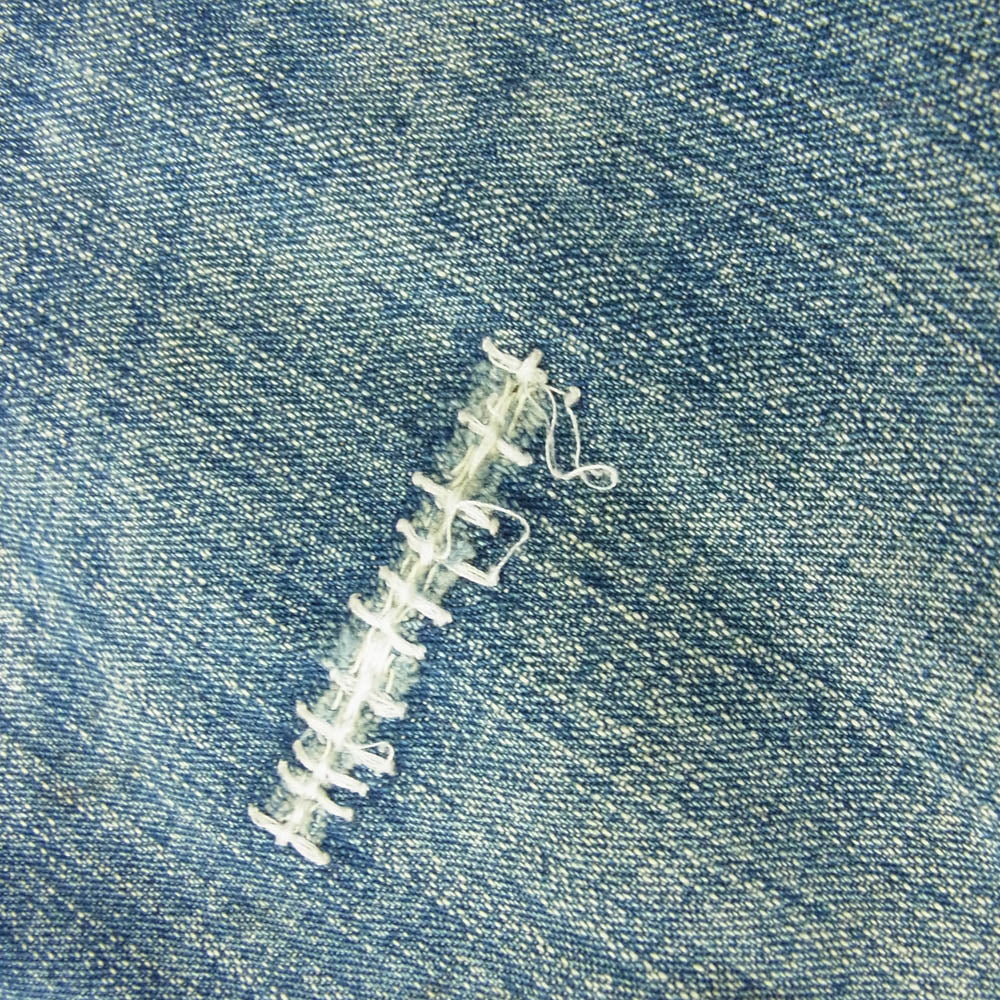 DSQUARED2 ディースクエアード パッチ付き ジーンズ デニム パンツ インディゴブルー系 48【中古】