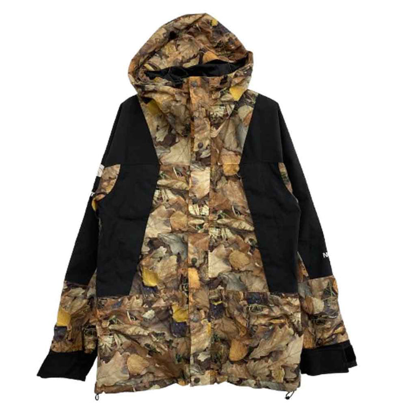 Supreme シュプリーム 16AW NP51601I The North Face Leaves Mountain Light Jacket Leaves ノースフェイス リーブス マウンテンライトジャケット マウンテンパーカー ブラウン系 S【中古】