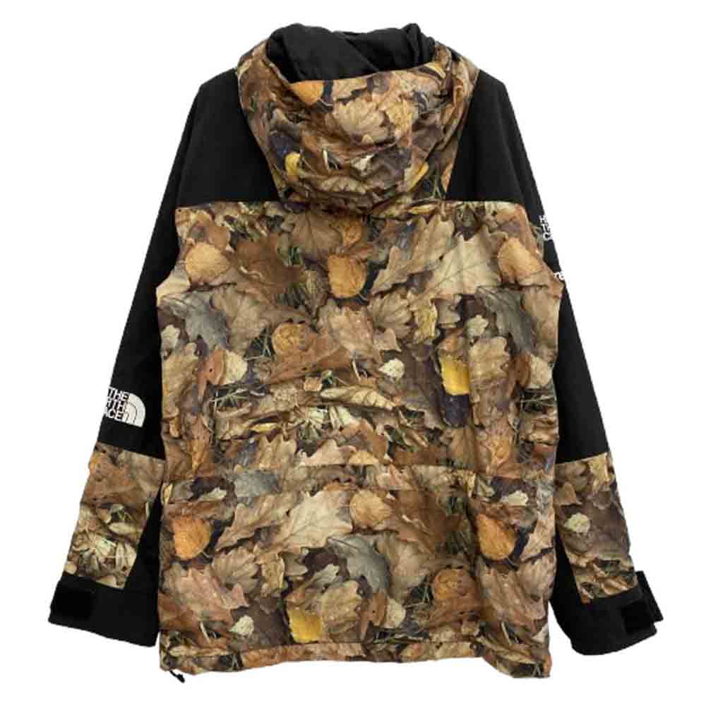Supreme シュプリーム 16AW NP51601I The North Face Leaves Mountain Light Jacket Leaves ノースフェイス リーブス マウンテンライトジャケット マウンテンパーカー ブラウン系 S【中古】