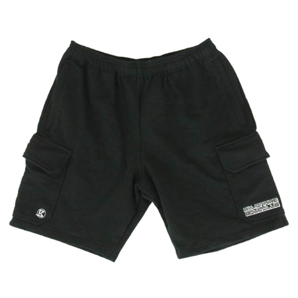 Billionaire Boys Club ビリオネアボーイズクラブ BBCJP233P003 スウェット カーゴ ショーツ ハーフパンツ ブラック系 S【中古】