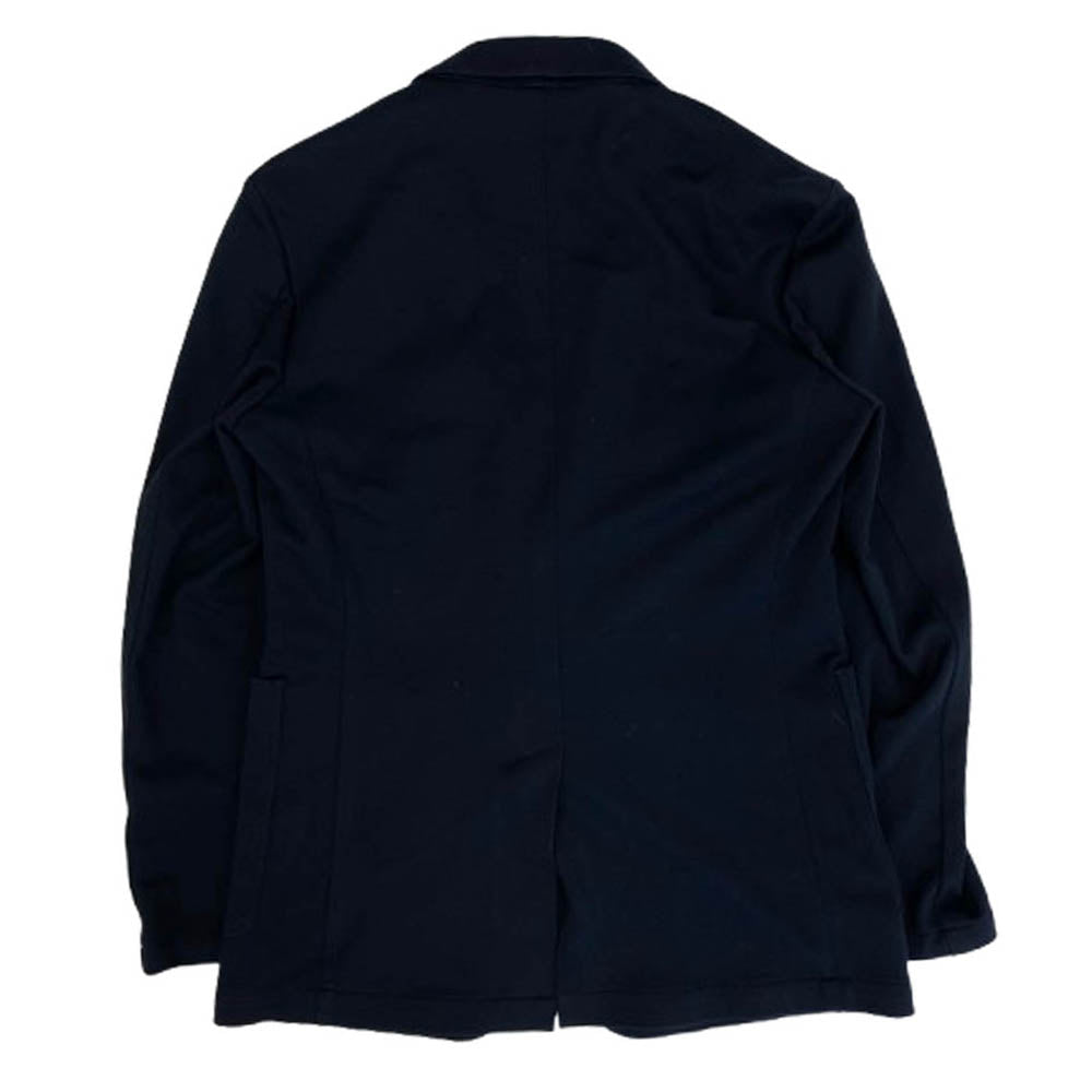 CALVIN KLEIN カルバンクライン コットン セットアップ テーラードジャケット テーパードパンツ ダークネイビー系 36 パンツ30【中古】