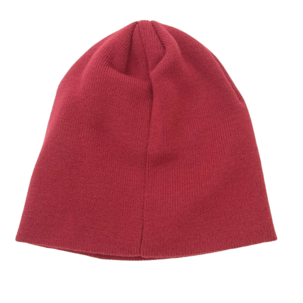 STUSSY ステューシー 1321085 BASIC SKULLCAP フィテッド スカル キャップ ビーニー レッド系【中古】