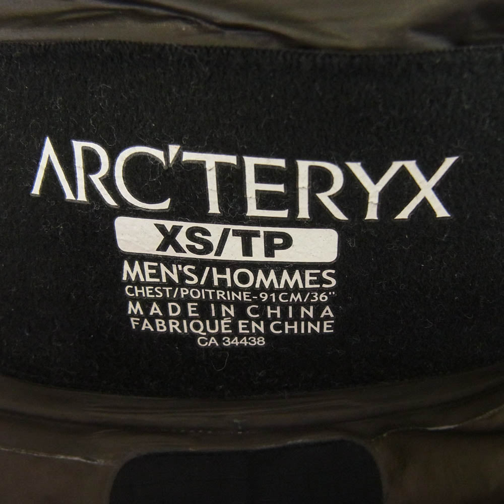 ARC'TERYX アークテリクス 10968-105270 BETA SL JACKET GORE-TEX ゴアテックス ベータSL ジャケット マウンテンパーカー ブラック系 XS【中古】