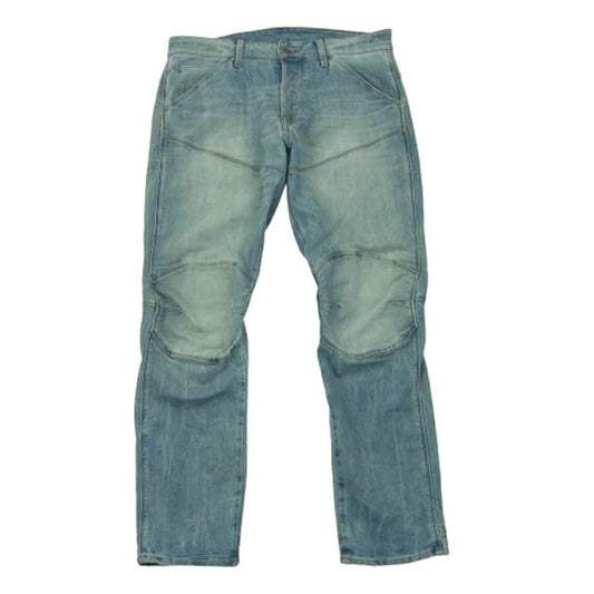 G-STAR ジースター 5620 3D TAPERED テーパード ジーンズ デニム パンツ インド製 インディゴブルー系 W30 L30【中古】