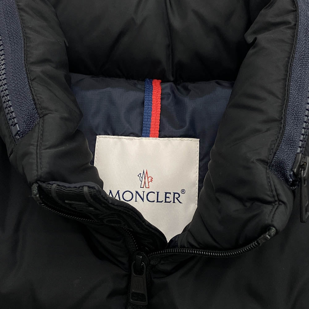 MONCLER モンクレール H20911A00160 5967G OPHRYS GILET ジップアップ ダウンベスト ネイビー系 3【中古】