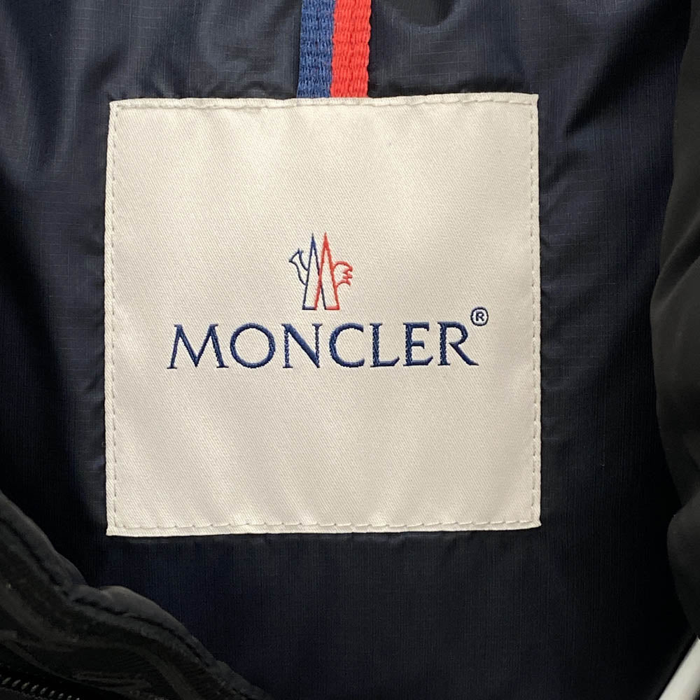 MONCLER モンクレール H20911A00160 5967G OPHRYS GILET ジップアップ ダウンベスト ネイビー系 3【中古】