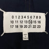 MAISON MARGIELA メゾンマルジェラ 16SS S30MU0008 14ライン 4ステッチ ドローストリング コットン 2タック ショーツ 四つタグ ハーフパンツ ダークネイビー系 48【中古】